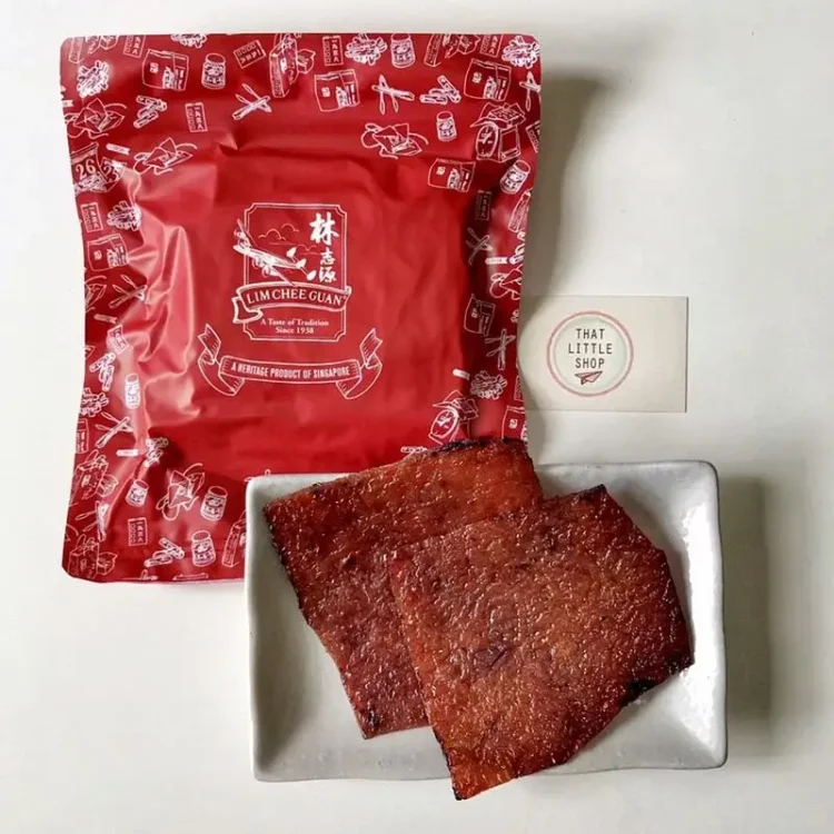 新加坡伴手禮:林志源肉乾