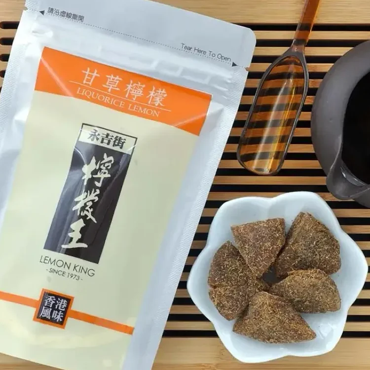 香港伴手禮4. 檸檬王甘草檸檬