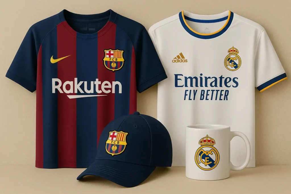 FC Barcelona / Real Madrid 球隊紀念品