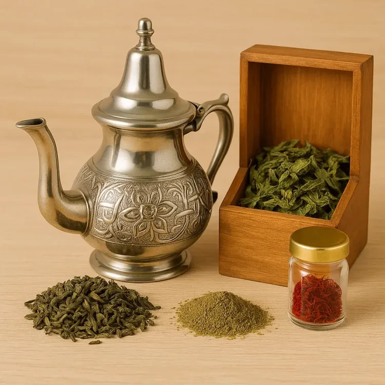 摩洛哥必買3 薄荷茶與茶具組