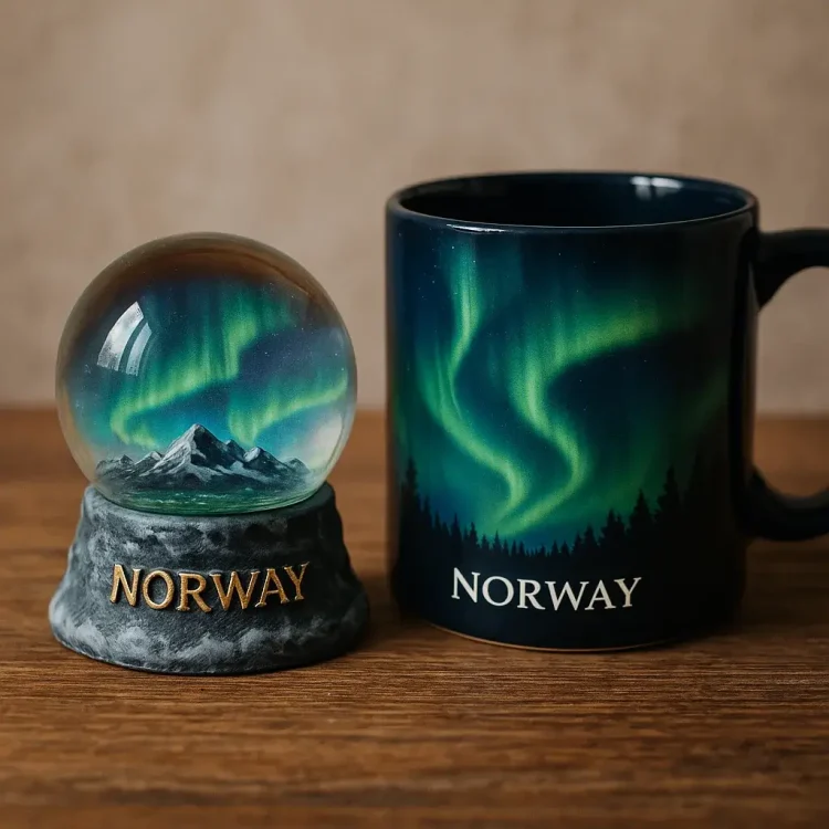 挪威伴手禮 極光紀念品
