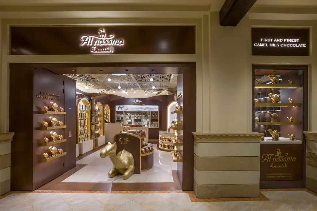 杜拜機場伴手禮5. 駱駝奶巧克力