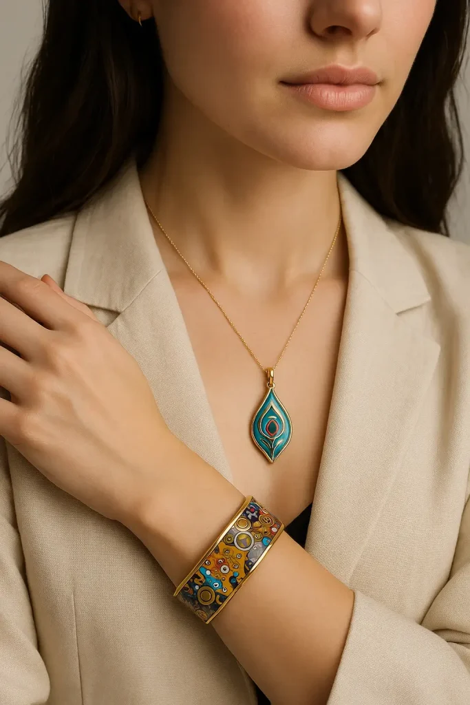 奧地利必買精品6. FreyWille 琺瑯飾品