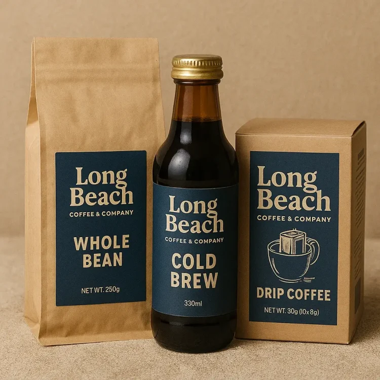 長灘島伴手禮 Long Beach 咖啡豆與冷萃