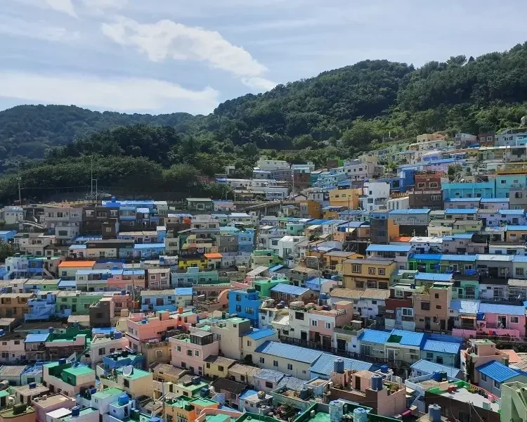 釜山景點 甘川文化村