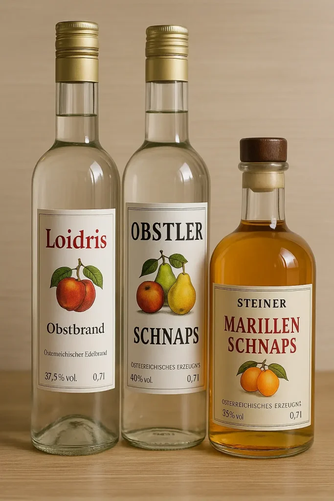 維也納機場必買 奧地利蒸餾酒 & 杏桃白蘭地