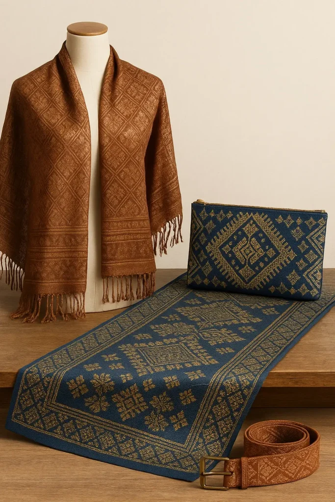 汶萊必買 Songket 手織布與傳統工藝品