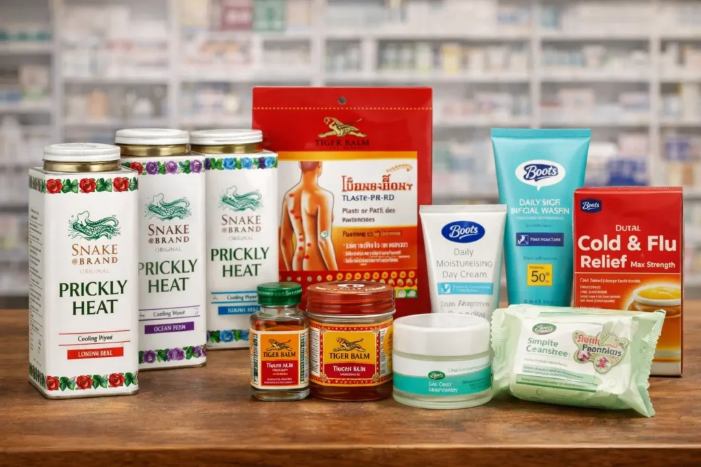 泰國買什麼便宜：藥妝與草本保健品（旅人回購率最高）