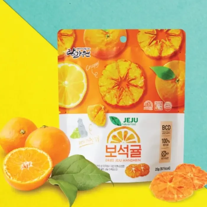 濟州島機場必買 濟州柑橘果乾
