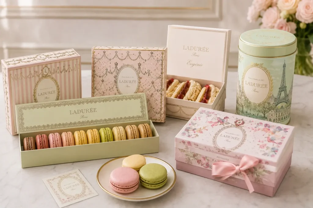 法國戴高樂機場必買：Ladurée 馬卡龍與甜點禮盒