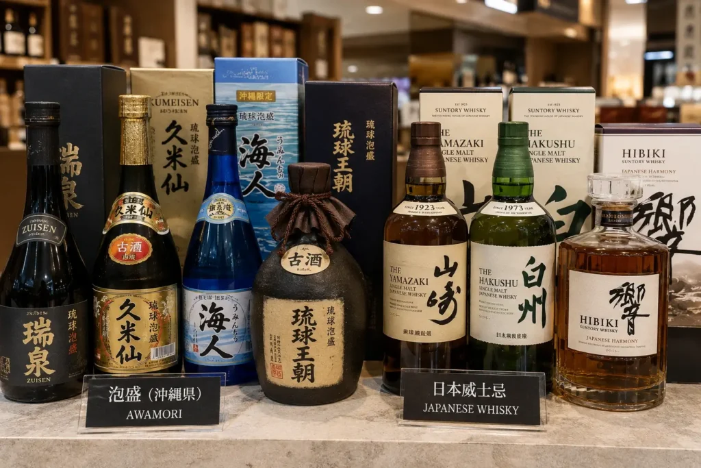 沖繩泡盛與日本酒類