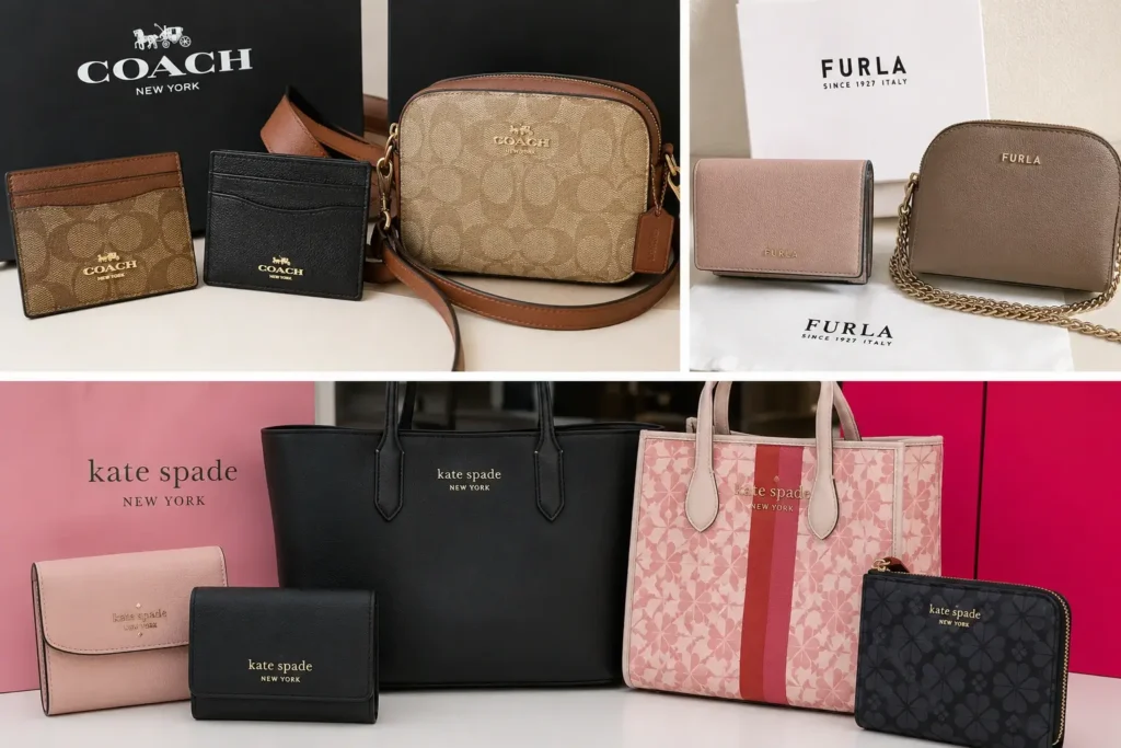 Coach、Furla與Kate Spade包款