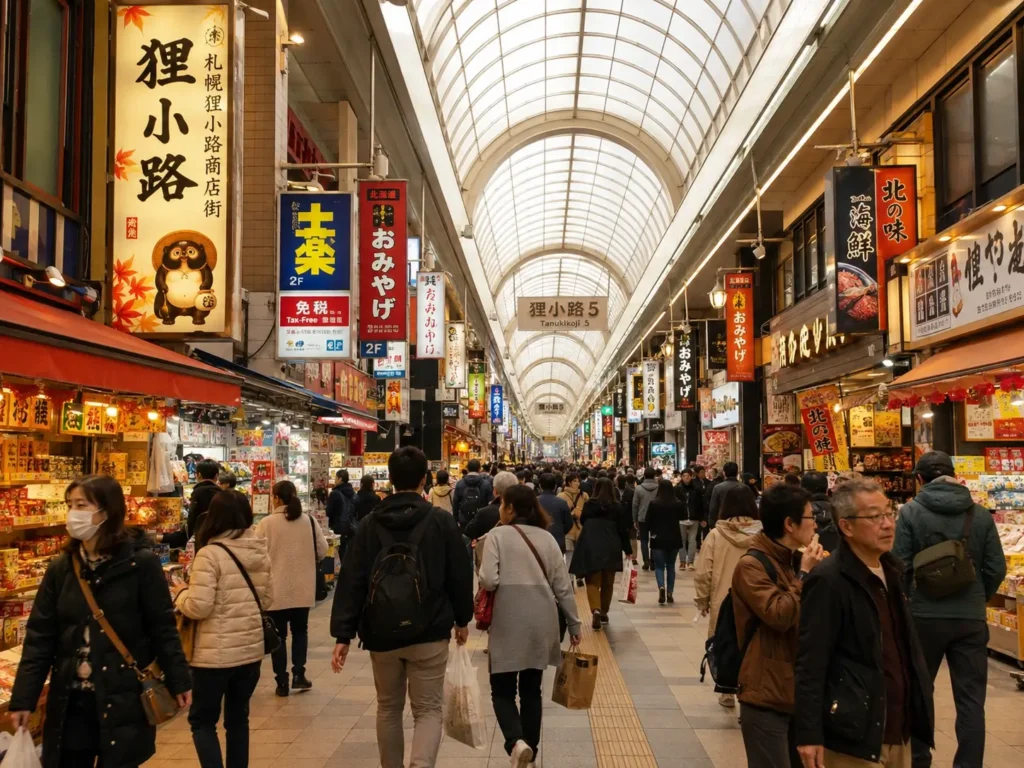 狸小路商店街