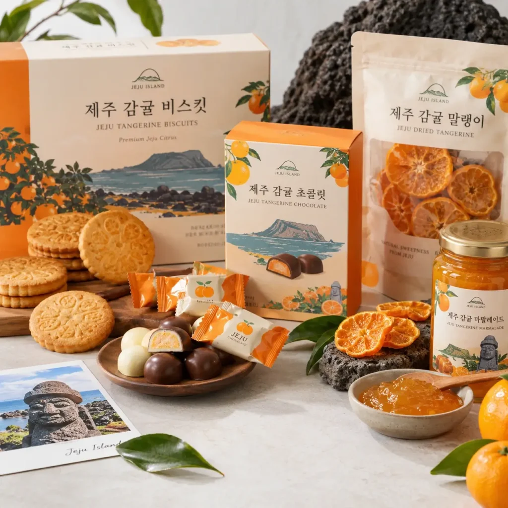 濟州柑橘加工食品｜第一次去最容易入手